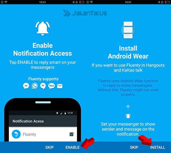 cara membuat smart reply di android 4