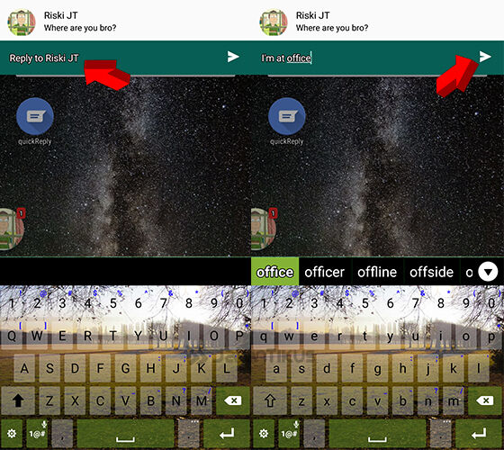 Cara Membalas Notifikasi Chat Di Android 5