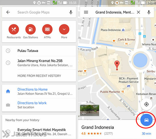 Cara Mudah Cek Tarif GO-JEK, Grab dan Uber Tanpa Membuka ...