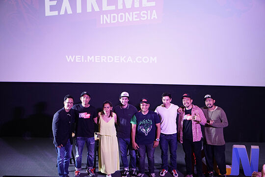 Seluruh Tim Produksi Wonderful Extreme Indonesia Saat Press Conference Di Cgv Blitz Grand Indonesia