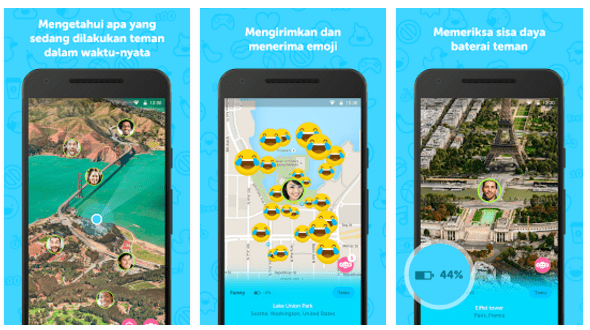 Zenly Aplikasi Gps