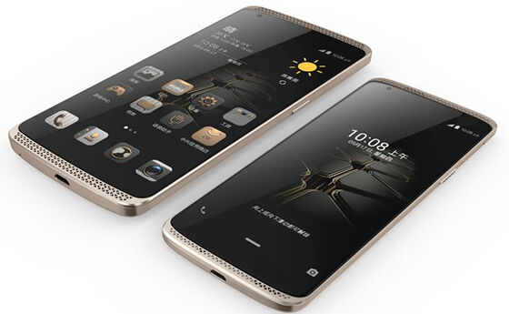smartphone android dengan pressure screen zte axon mini premium