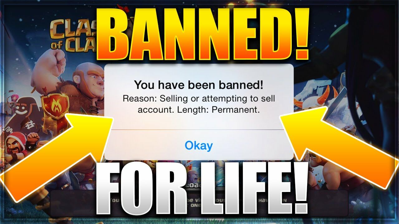 Mengembalikan Akun Coc Yang Dibanned Permanen 5