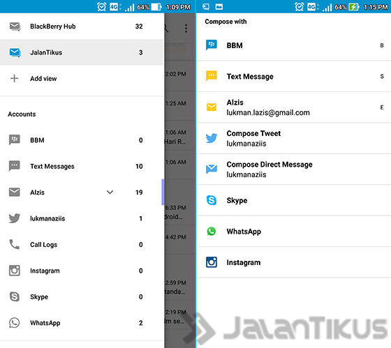 blackberry hub