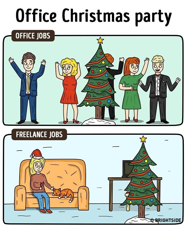 Perbedaan Freelance Dan Pekerja Kantoran 7
