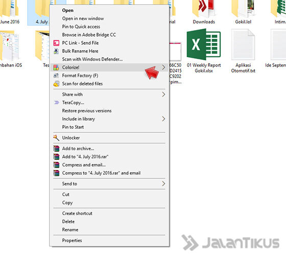 Cara Membuat Folder Berwarna 4