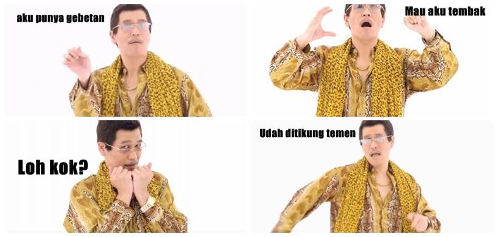 Meme Ppap Pen Pinapple Apple Pen 14