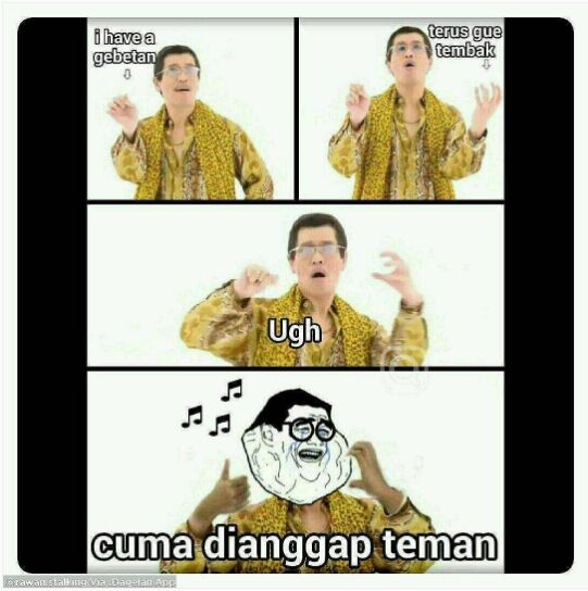 Meme Ppap Pen Pinapple Apple Pen 4