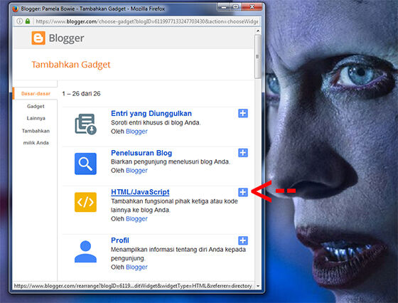 Cara Menonaktifkan Klik Kanan Pada Blogspot 3