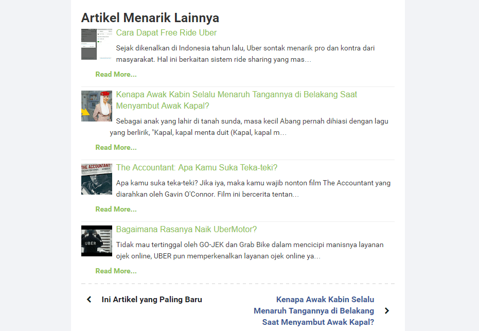Cara Membuat Related Post Di Blog 1