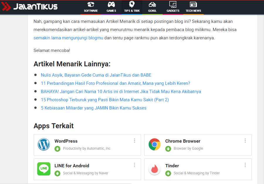 Cara Membuat Related Post Di Blog 7
