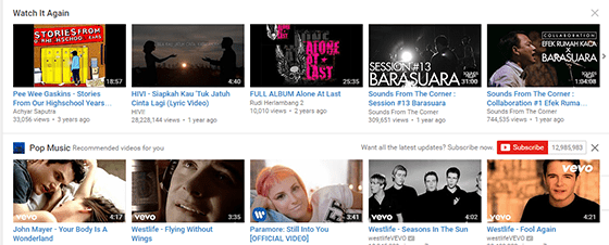Tampilan Youtube Secara Pop Up 1