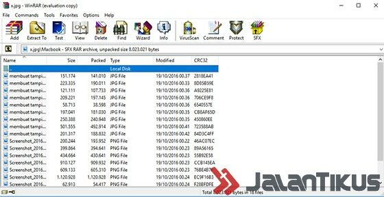 Menyembunyikan File Dalam Gambar 10