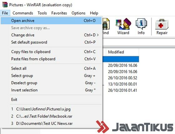 Menyembunyikan File Dalam Gambar 7
