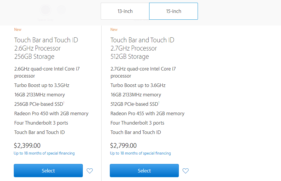 Harga Macbook Pro 2016 1