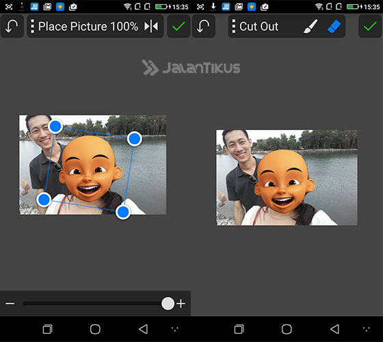 edit foto upin ipin 4