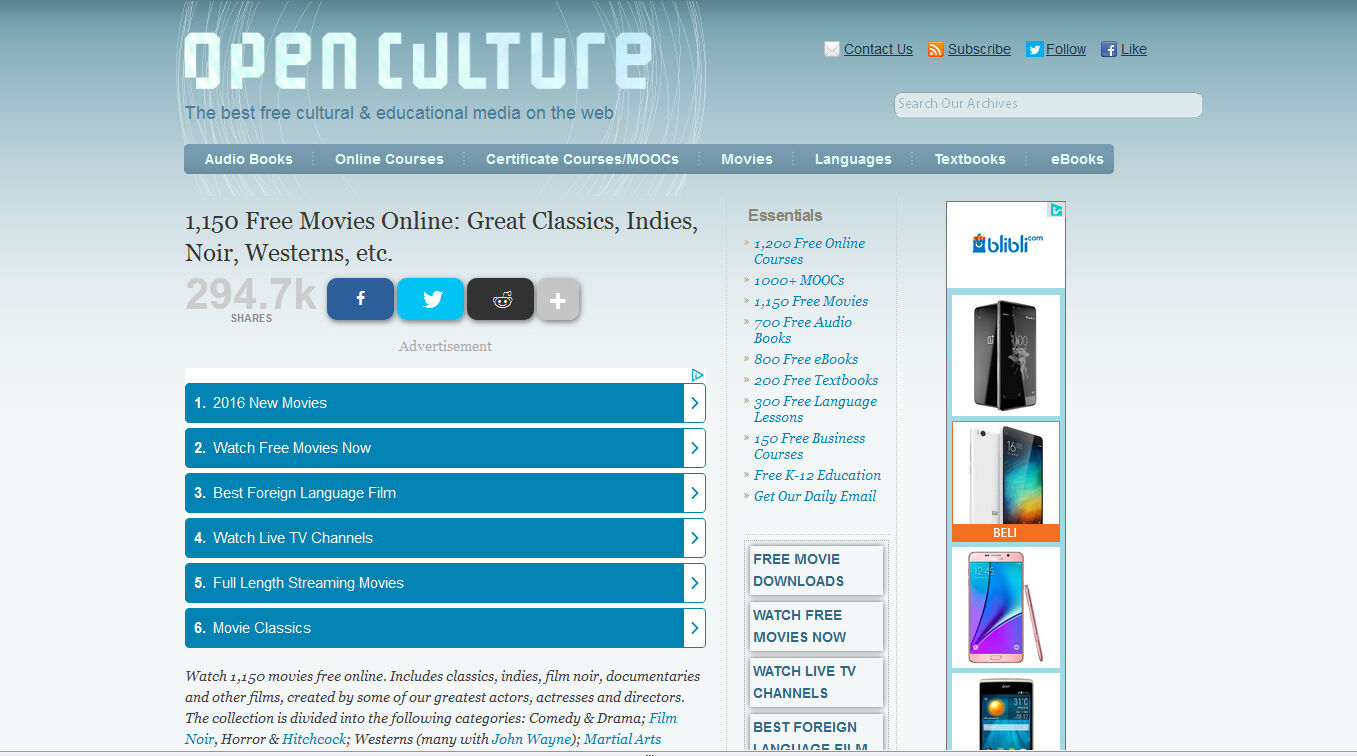 Situs Download Film Terbaik Legal 6
