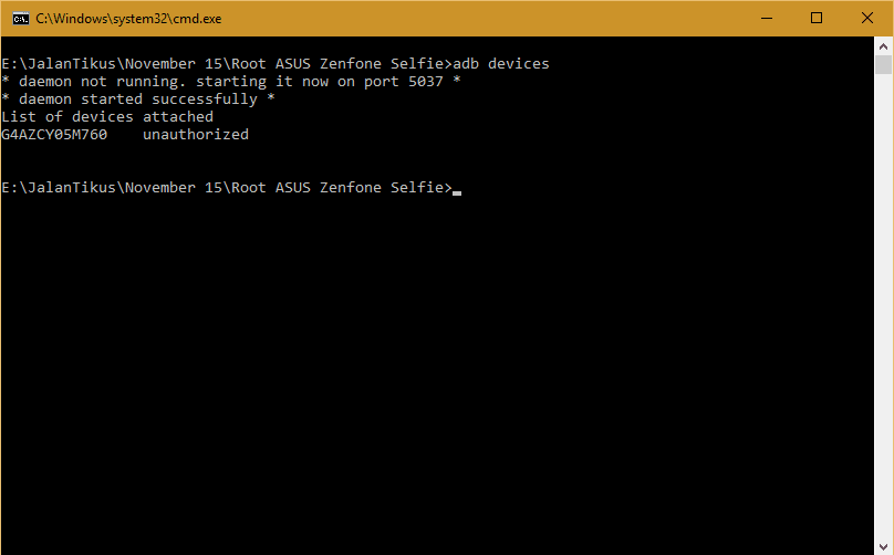Cara Root Asus Zenfone Selfie 9