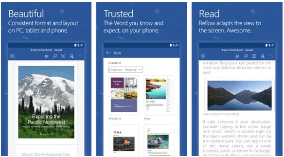 Microsoft Word Android