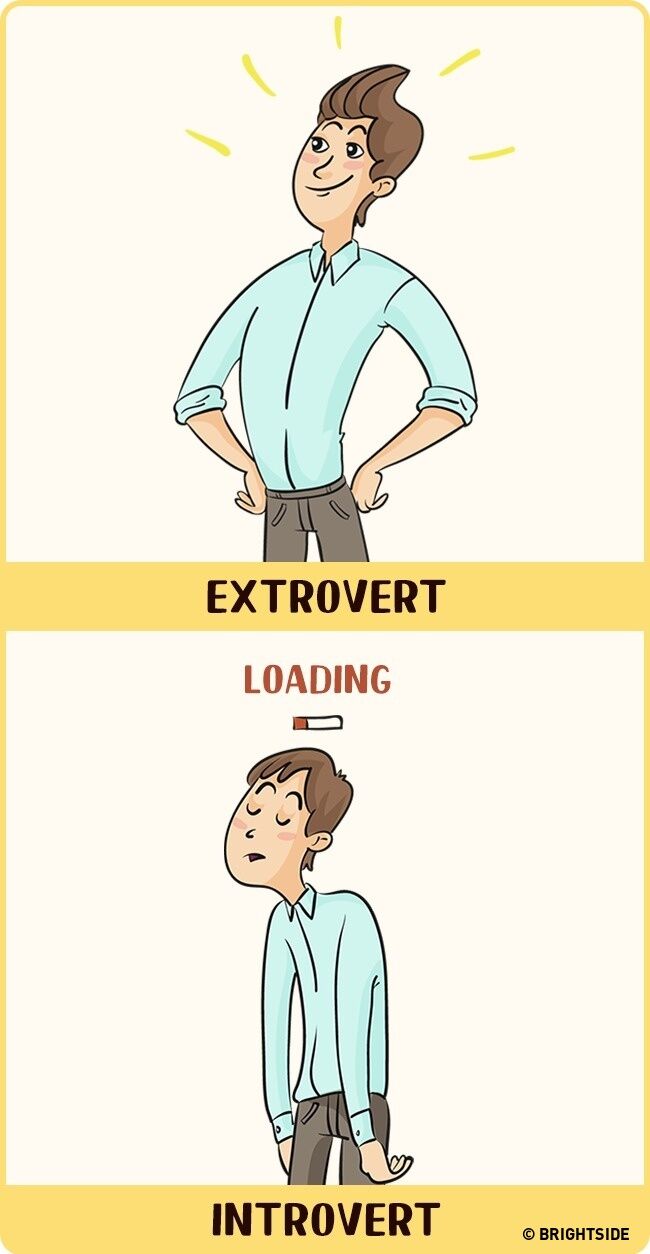 Perbandingan Introvert Dan Ekstrovert 9