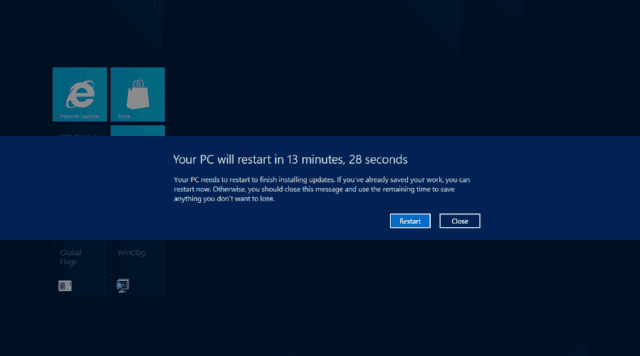 Windows Restart