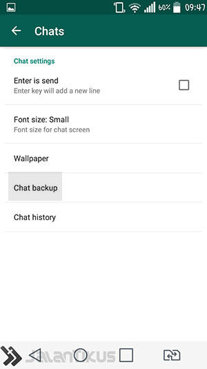 WhatsApp Chat Backup
