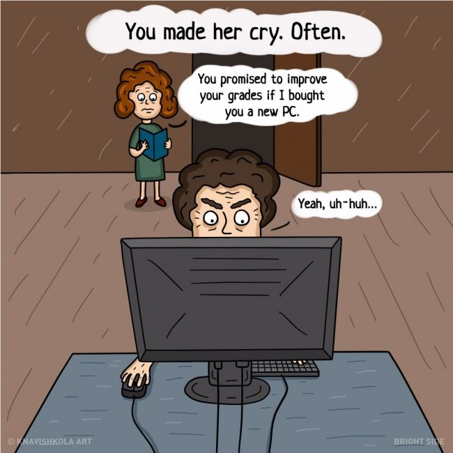 Ilustrasi Hal Yang Tidak Ibu Bertahu Ke Kita 2