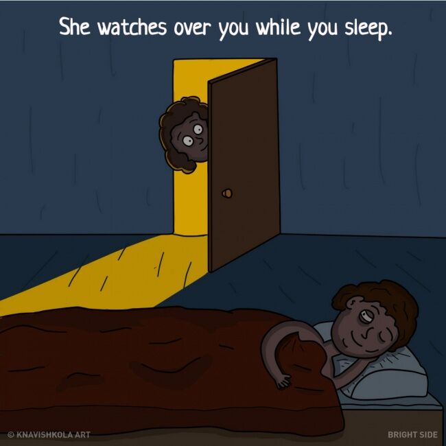 Ilustrasi Hal Yang Tidak Ibu Bertahu Ke Kita 3