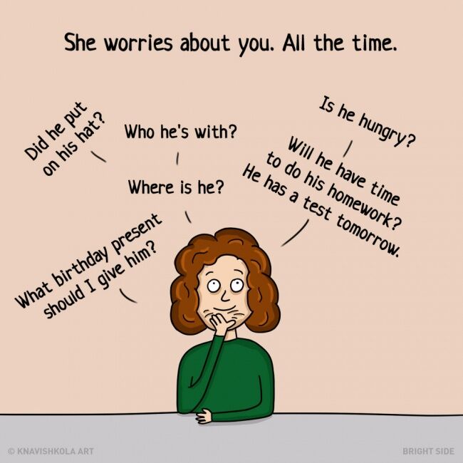 Ilustrasi Hal Yang Tidak Ibu Bertahu Ke Kita 7