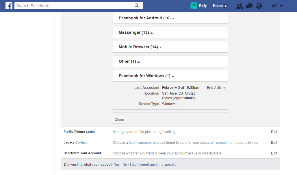 Tanda Akun Facebook Dihack Dan Cara Mengatasinya 5