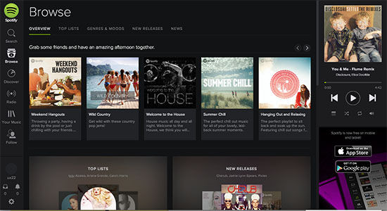 Platform Spotify