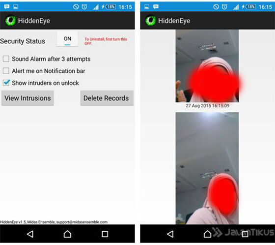 3 Security Applications that can shoot a thief in Android