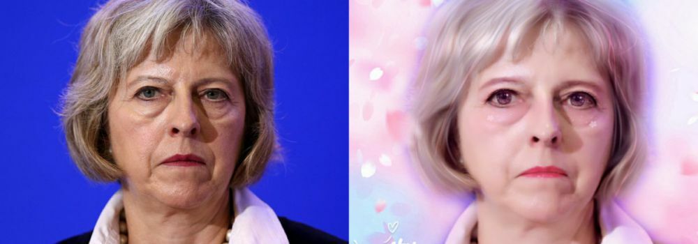 Foto Kocak Editan Meitu 9