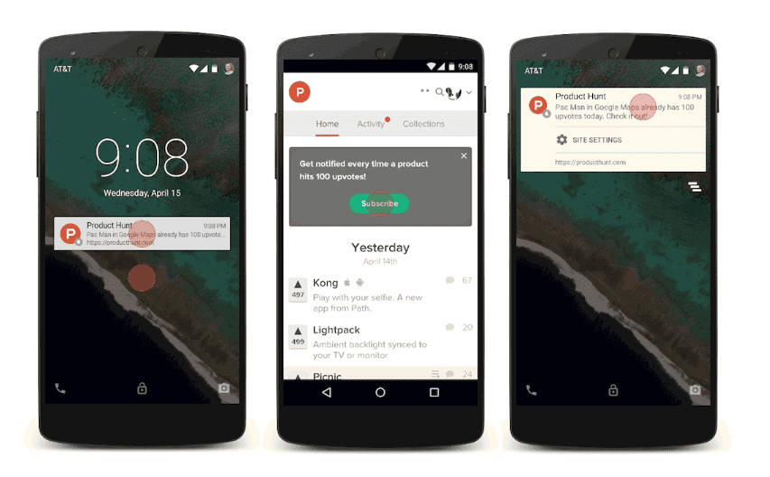 fitur push notification Android