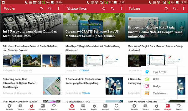 Update Aplikasi Jalantikus 2