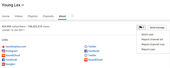 Block Youtube Channel 2