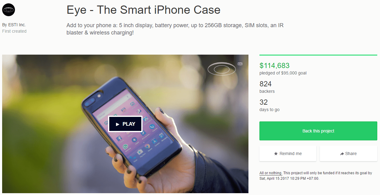 Casing Iphone Eye 2