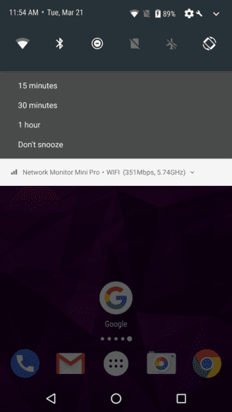 Snooze Notifikasi Aplikasi
