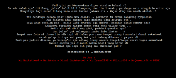Foto Linuxsec Hackertilang