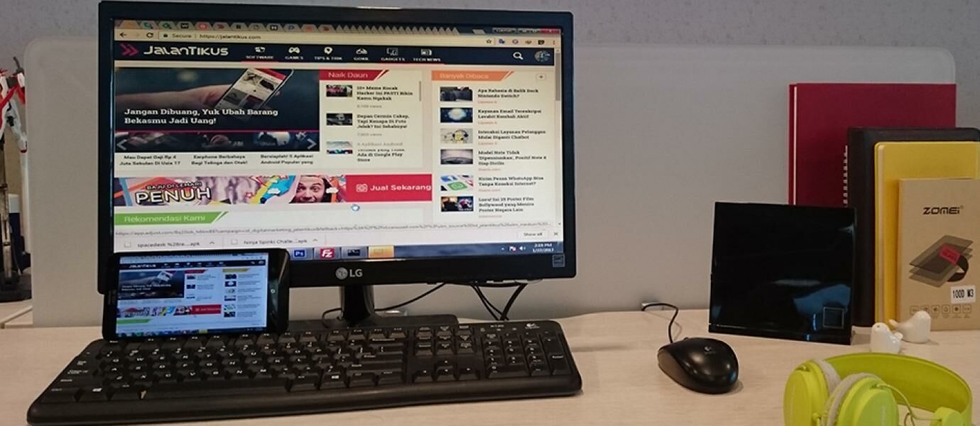 Begini Cara Menjadikan Android Sebagai Monitor Pc Gratis