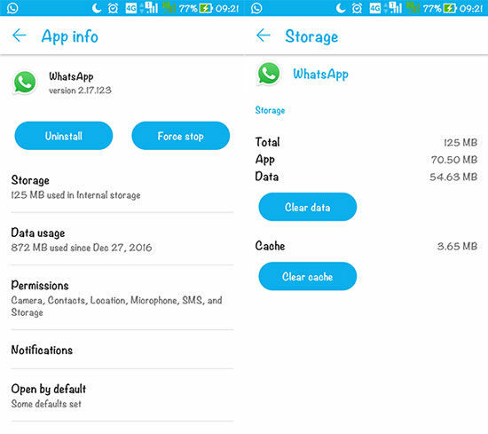 Hapus Pesan Lama Di Whatsapp 2
