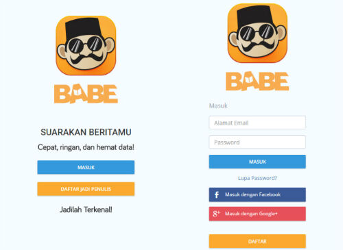 Buat Akun Baru Di Nulis Babe