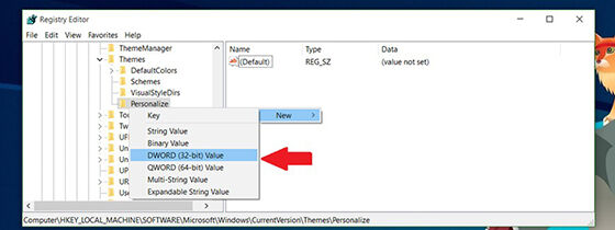 tema gelap windows 10 3