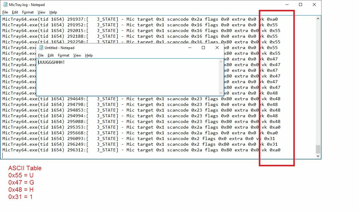 Laptop Hp Keylogger