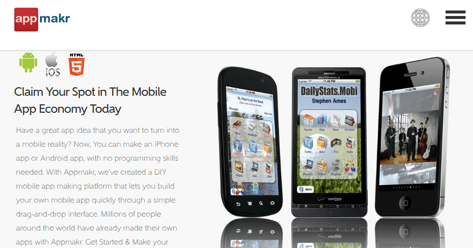Screen Shoot Appmakr