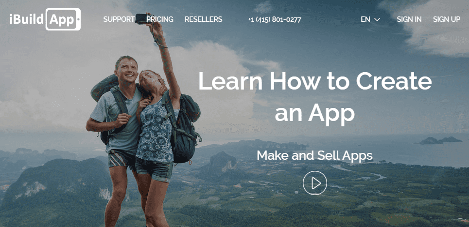 Screen shoot ibuildapp
