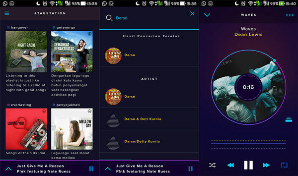 Langit Musik Vs Spotify Vs Joox