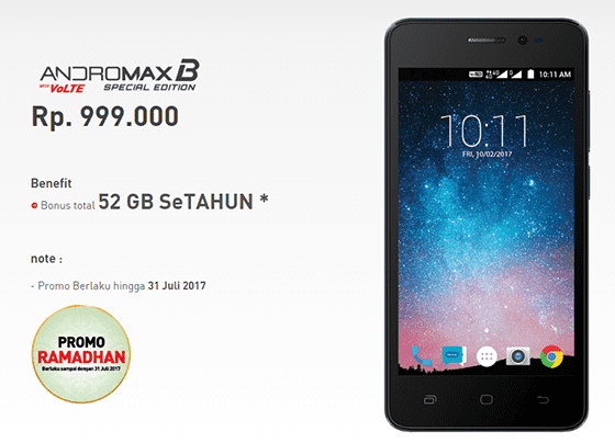 andromax b se 4