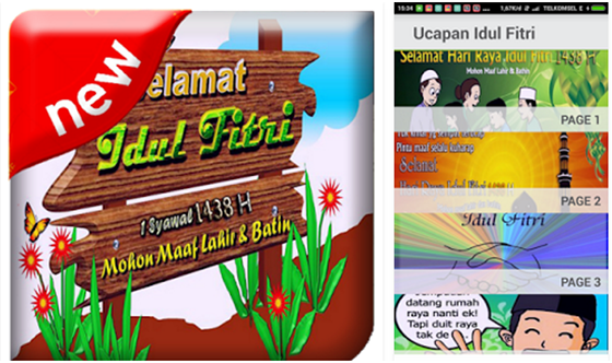 Aplikasi Kartu Ucapan Lebaran 2017 2
