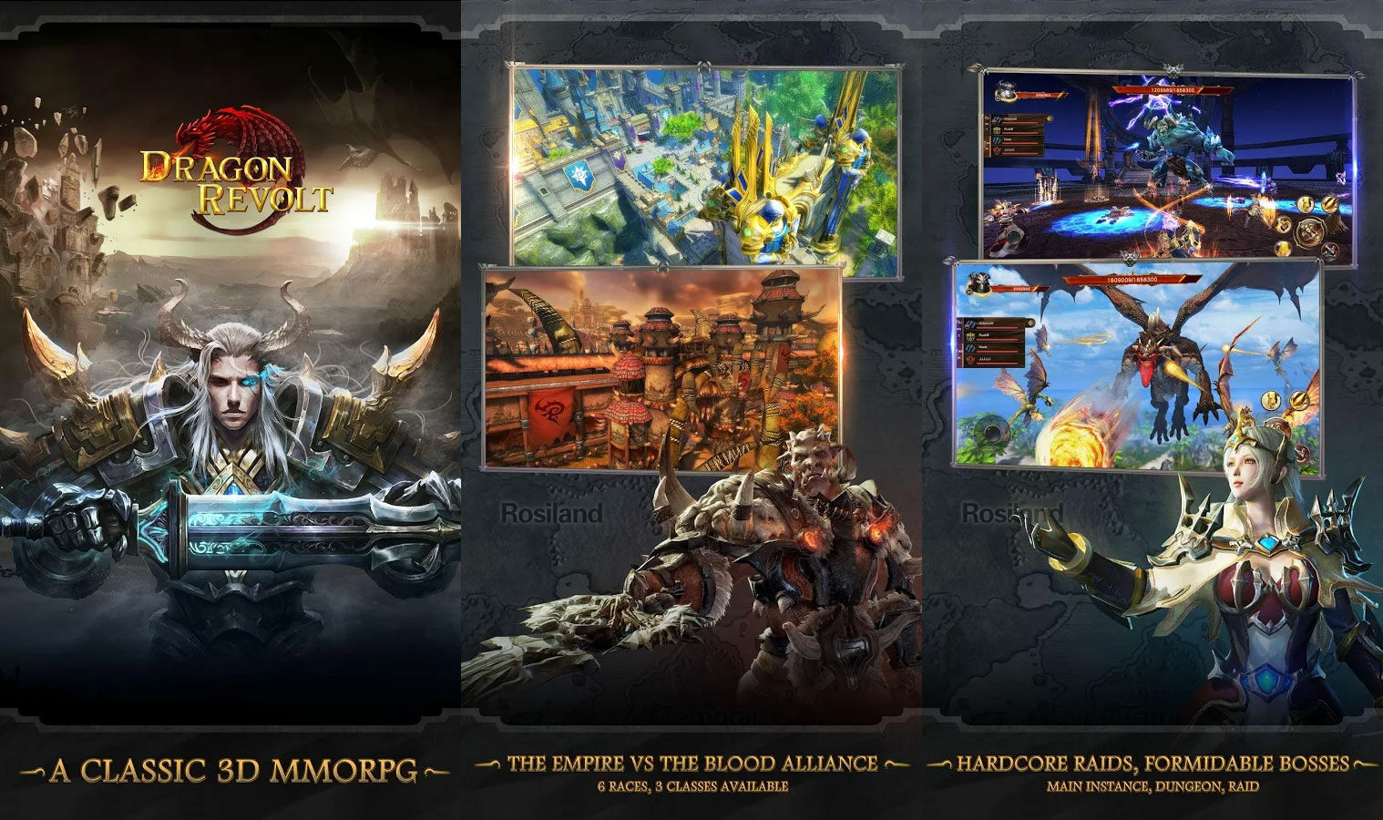 Dragon Revolt Classic Mmorpg